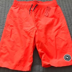 Abercrombie Boys Orange swim trunks